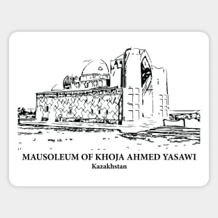 Mausoleum of Khoja Ahmed Yasawi - Kazakhstan Magnet